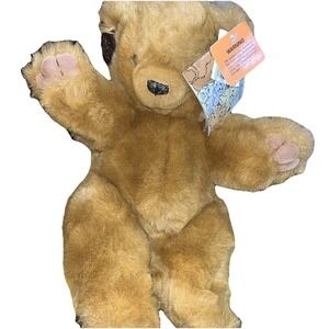 Westcliff Collection Vintage Brown Bear Plush 14" Stuffed Animal Toy